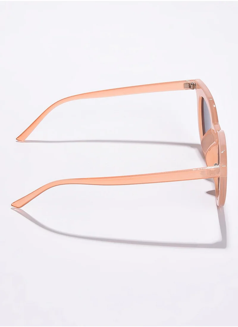 Haute Sauce Black Lens Pink Cateye Sunglasses