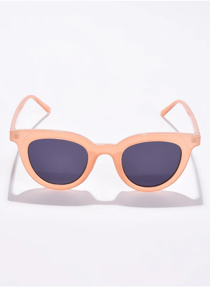 Haute Sauce Black Lens Pink Cateye Sunglasses