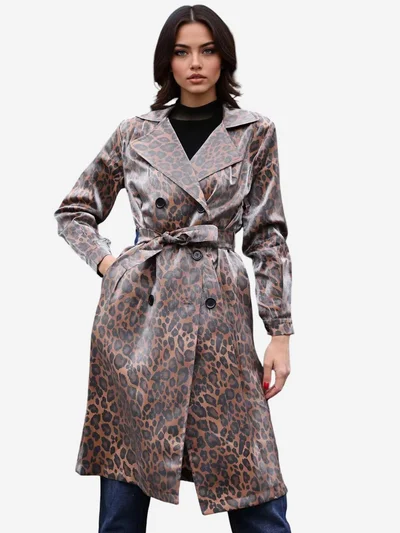 BIG DART BDART Double Breasted Long Trench Coat