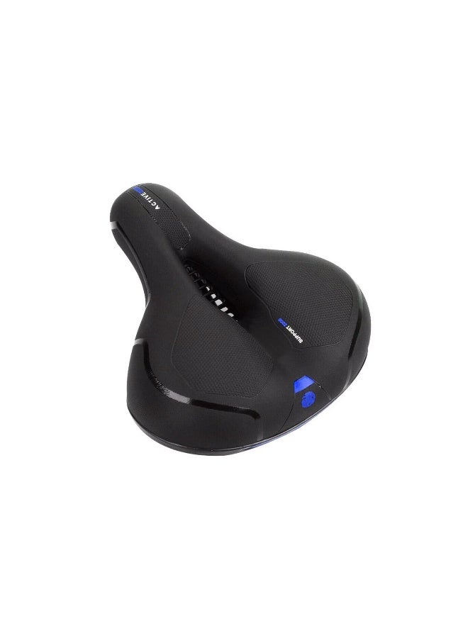 Spartan Bicycle Saddle – Black, Sp-9034, Comfortable & Durable Seat For Mountain & Commuter Bikes - Image 1