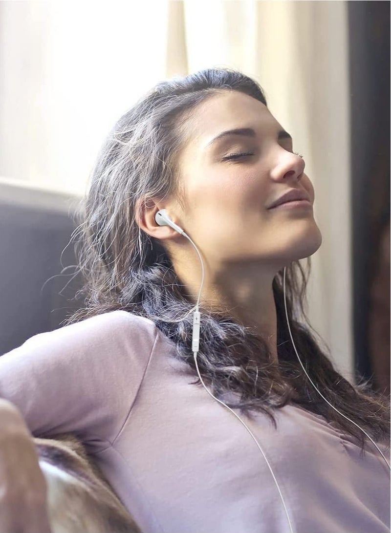 ELTRAZONE Wired Earphones for iPhone, HiFi Stereo Sound Headphones, In-Ear Stereo Noise Isolating Earbuds, Mic+Volume Control Compatible with iPhone SE 2022/13/12 Mini/11 Pro/10/XS Max/XR/8/8 Plus/7/7 Plus - Image 2