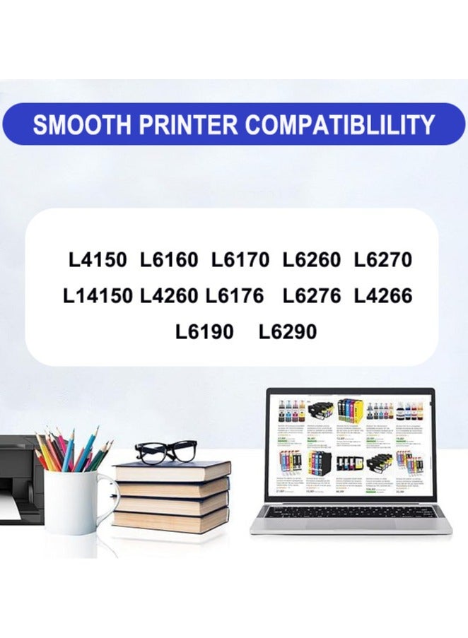 Printer Ink 103 for Combo Set 4-Pack Black Cyan Magenta Yellow  - Image 2