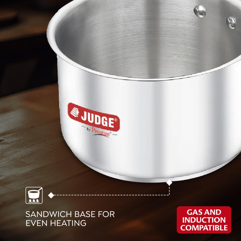Judge by Prestige 16cm/2.0L Classic SS Milk Pan - Image 5