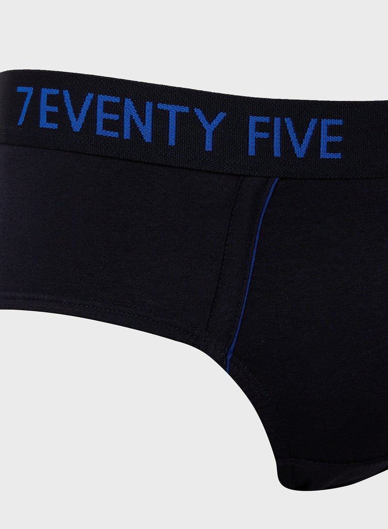 Seventy Five Basics Waist Band Hunk Brief With Antibacterial Finish  - Image 3
