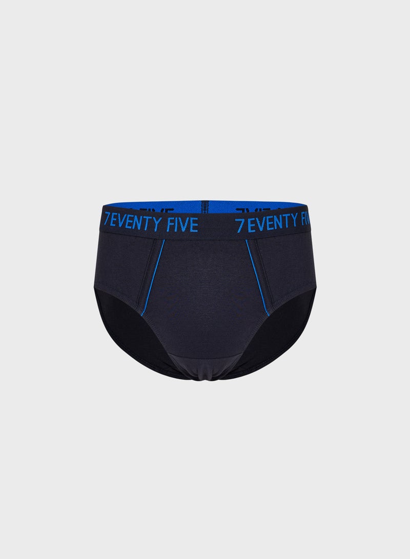 Seventy Five Basics Waist Band Hunk Brief With Antibacterial Finish  - Image 1