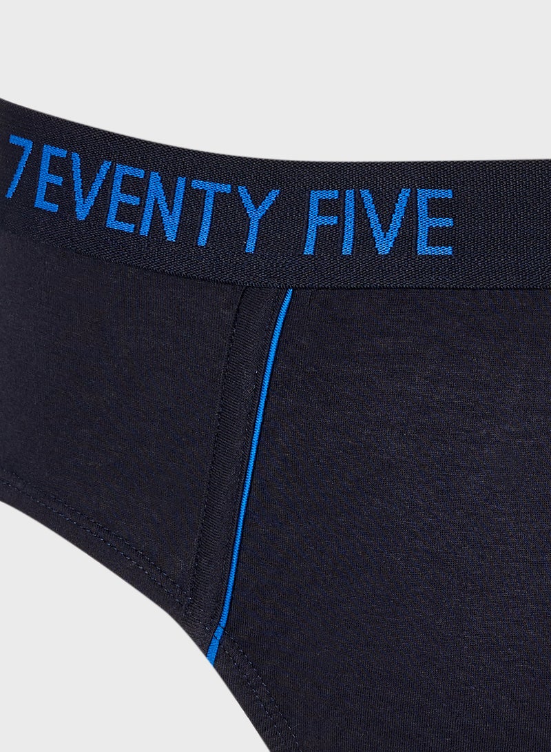 Seventy Five Basics Waist Band Hunk Brief With Antibacterial Finish  - Image 3