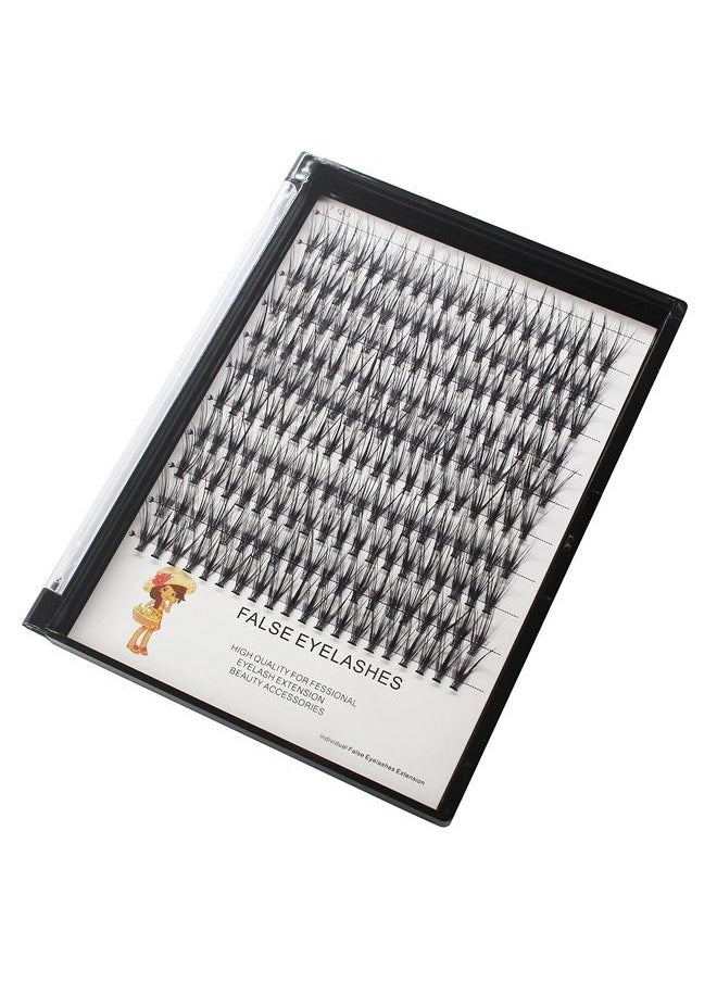 Bodermincer 20D 8-20mm To Choose Professional Makeup Individual Cluster Eyelashes Grafting Fake False Eyelashes Eyelash Extension Individual Eyelash Bunche (20D-18mm)  - Image 1