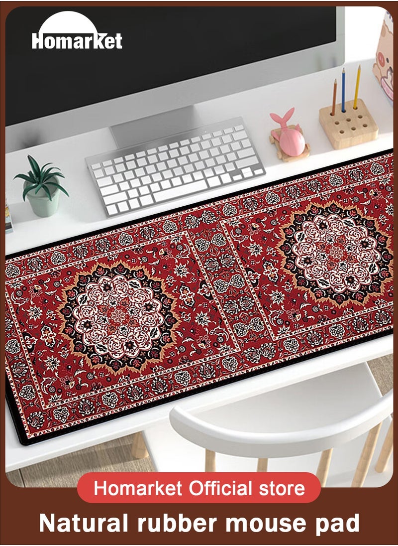 HomarKet Pattern Extended Mouse Pad , 80 x 30 cm, Anti-Slip Rubber Base, Stitched edges, Suitable for Gaming, Desktop, Office use  - Image 1