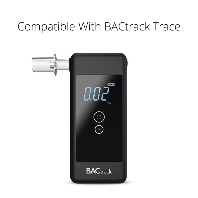 BACtrack Professional Breathalyzer Mouthpieces (50 Count) | Compatible with BACtrack S80, Trace, Scout, Element & S75 Breath Alcohol Testers - Image 4
