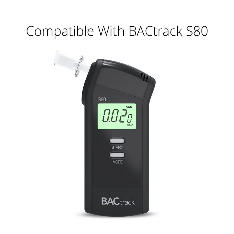BACtrack Professional Breathalyzer Mouthpieces (50 Count) | Compatible with BACtrack S80, Trace, Scout, Element & S75 Breath Alcohol Testers - Image 3