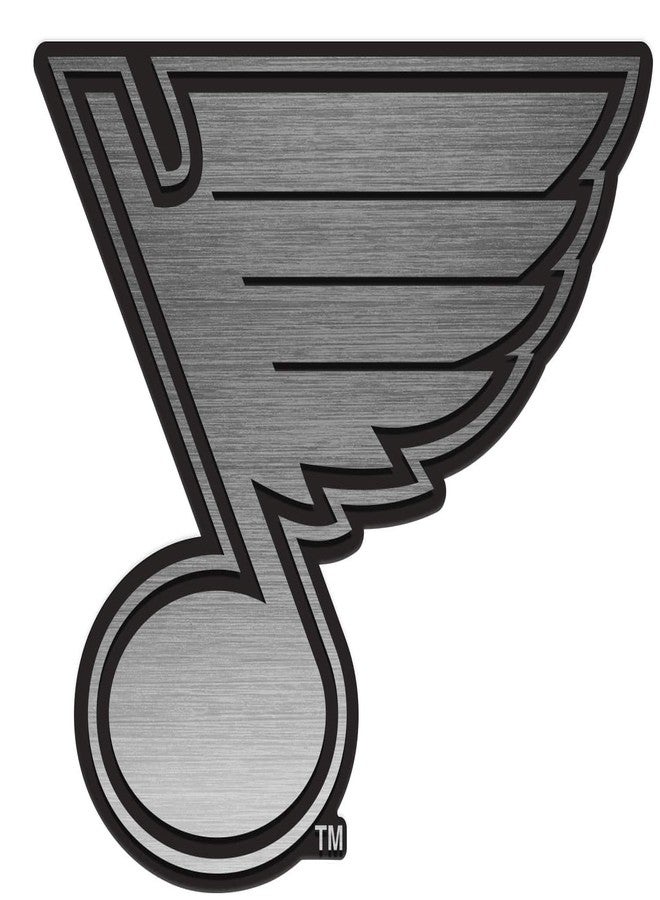 Rico AEM8601 Blues Antique Nickel Auto Emblem, Multi - Image 2