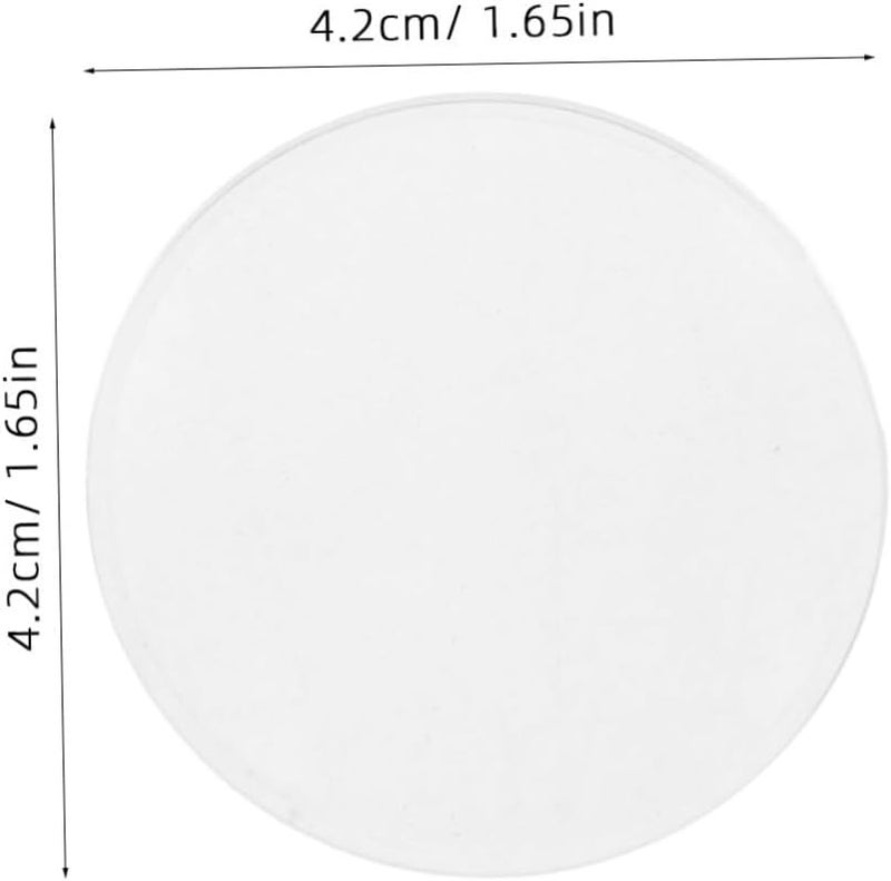 ABOOFAN 10pcs Optical Glass Lenses Diameter Double Convex Magnifying Lenses for Physics Reading - Image 2