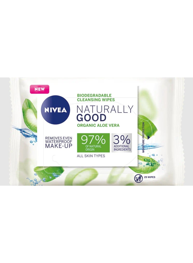 nivea wipes aloe vera make-up removal