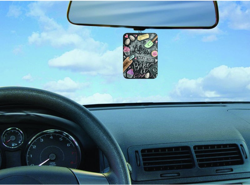 Enjoy It Ampersand Life is What You Bake It Air Freshener (French Vanilla Scented) - Image 4