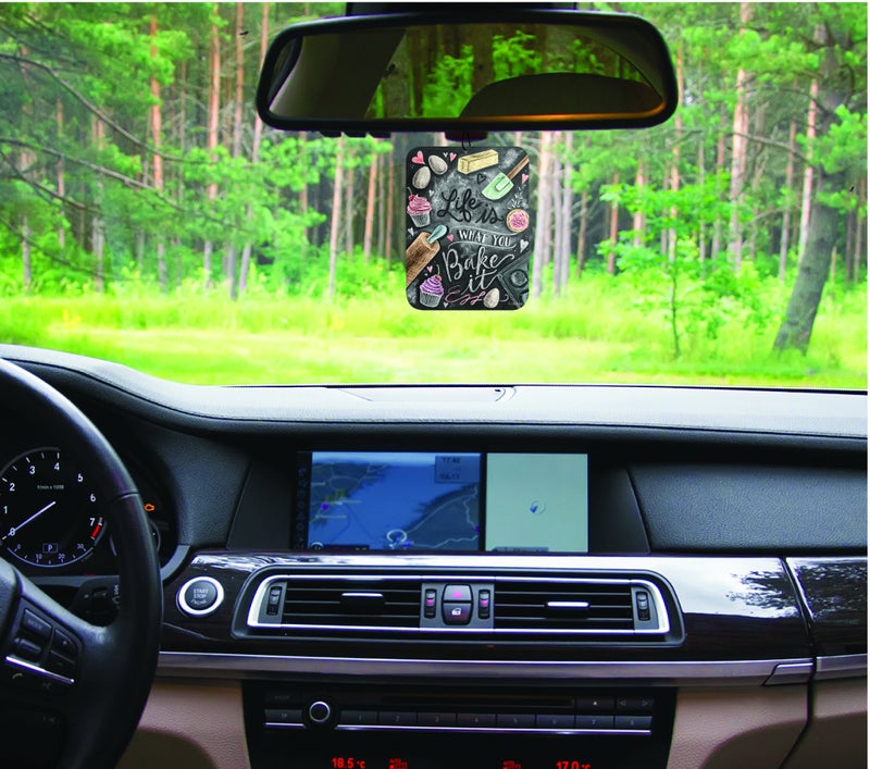 Enjoy It Ampersand Life is What You Bake It Air Freshener (French Vanilla Scented) - Image 2