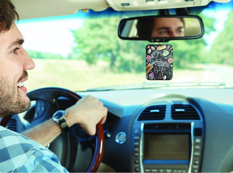 Enjoy It Ampersand Life is What You Bake It Air Freshener (French Vanilla Scented) - Image 5