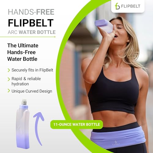 FlipBelt Arc Water Bottle - Periwinkle – 11oz - Image 2