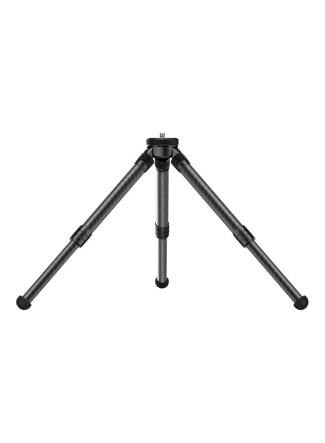 NIBEMINENT Extendable Carbon Fiber Table Tripod Black  - Image 1