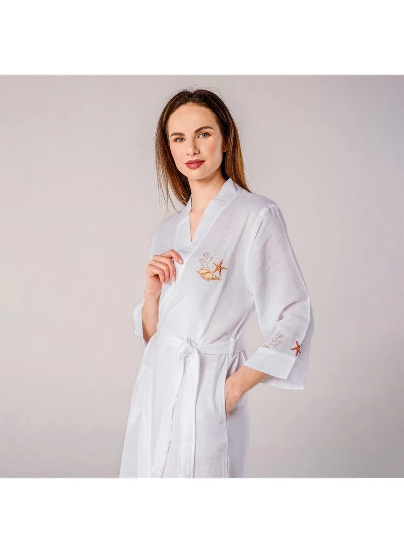 Miespiga Cowrie Women's Muslin Bathrobe