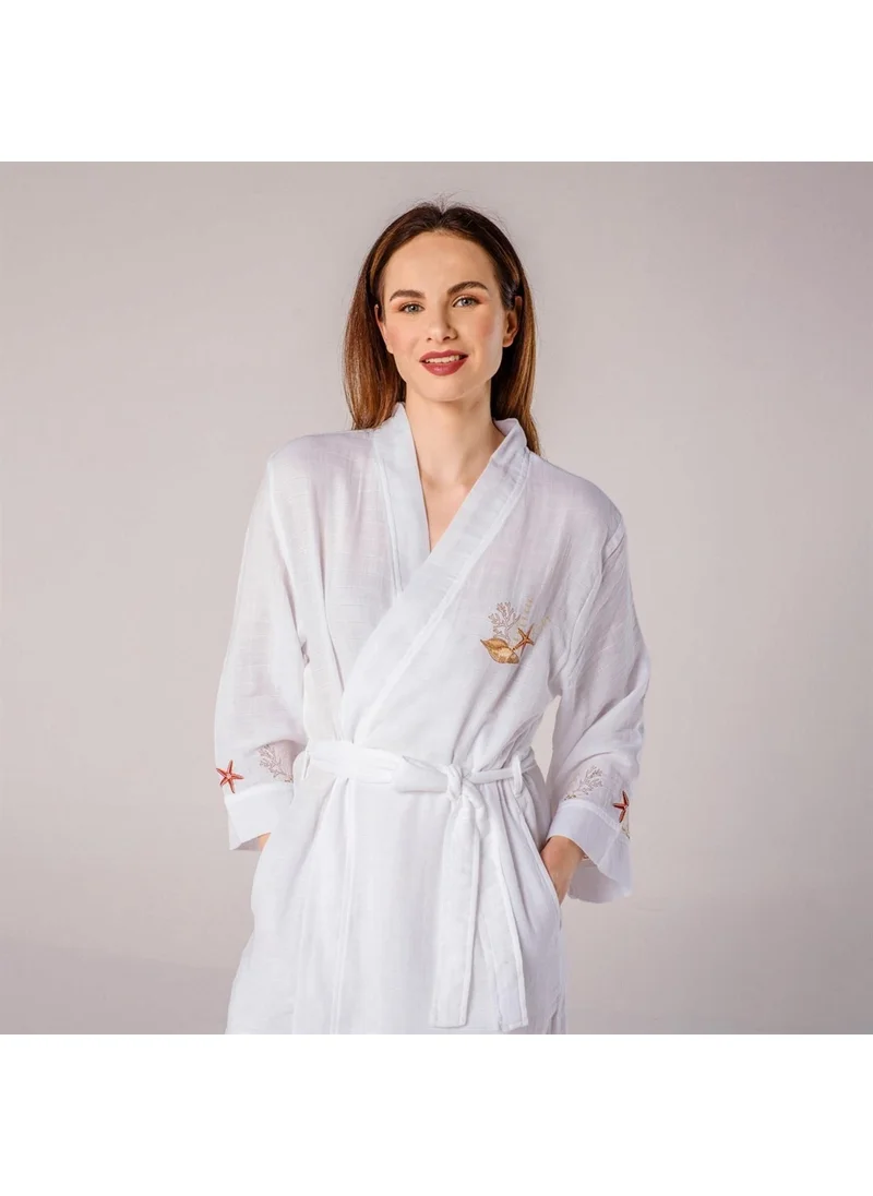 Miespiga Cowrie Women's Muslin Bathrobe