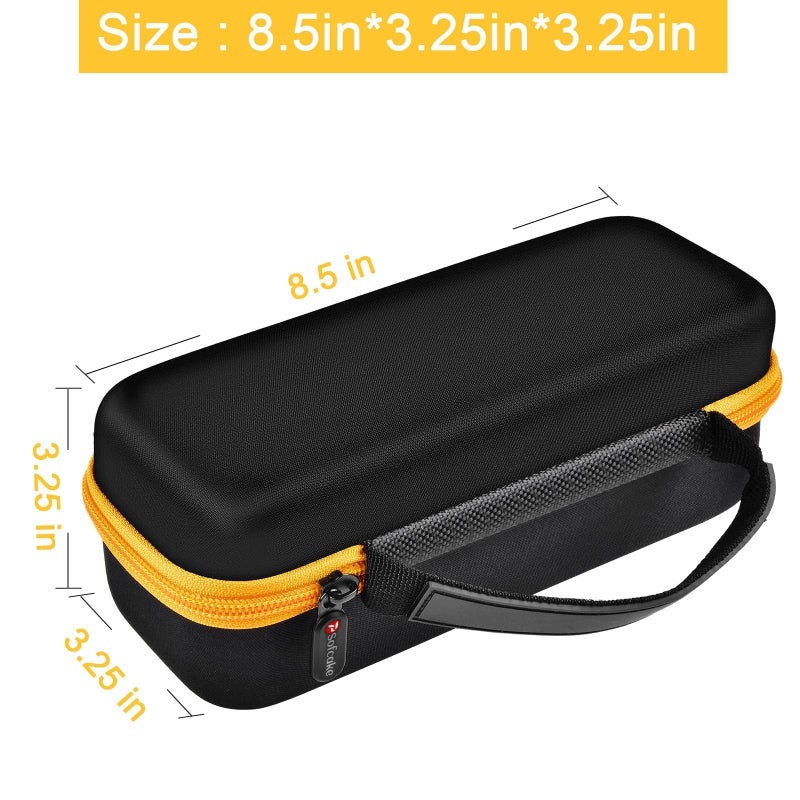 PSofcake Case Compatible with Fanttik X8 for APEX/APEX EV Tire Inflator Portable Air Compressor. Storage Holder for Hafuloky for modari for OlarHike for LOLSSA for Yeskuyan Air Pump (Box Only) - Yellow - Image 5