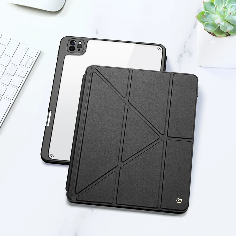 ESR Apple iPad Pro 12.9 2022 6th Generation Clemon Tablet Case with Pen Holder A2766 A2436 A2437 A2436 Serie