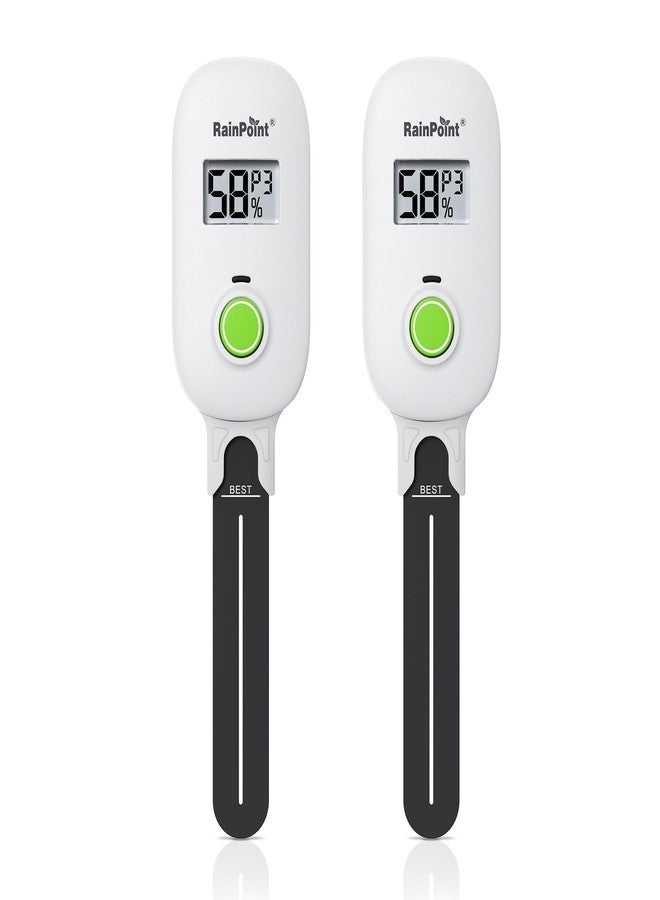 RAINPOINT Smart Digital Wireless Plant Moisture Meter Houseplant Indoor,WiFi Hub Needed,Capacitive Probe,Leave-in Soil Hygrometer Sensor,Real-time Monitor Outdoor Greenhouse Gardening(Two-Pack Set) - Image 1