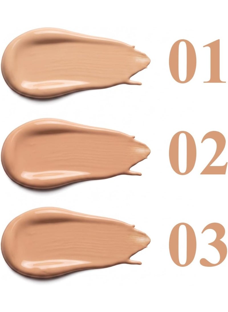 Rose Berry HighFilter Corrector Color Correcting Liquid Concealer,10g, Shade 02 Peach - Image 3
