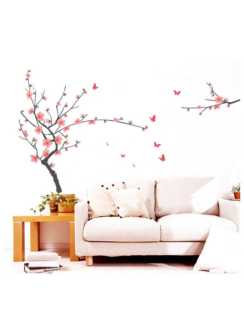 Decals Design Decals Design 'Branch with Flowers' Wall Sticker (PVC Vinyl, 50 cm x 70 cm)  - Image 2