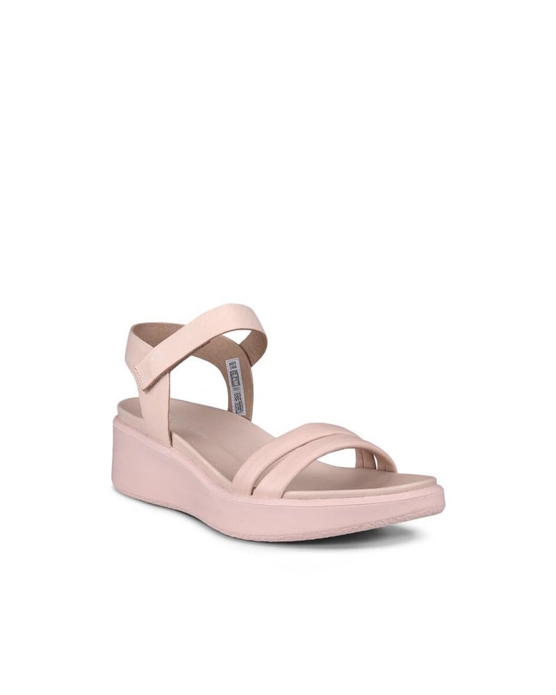 ECCO FLowt Luxery Wedge Ankle Strap ROSE DUSTROSE DUST 10105