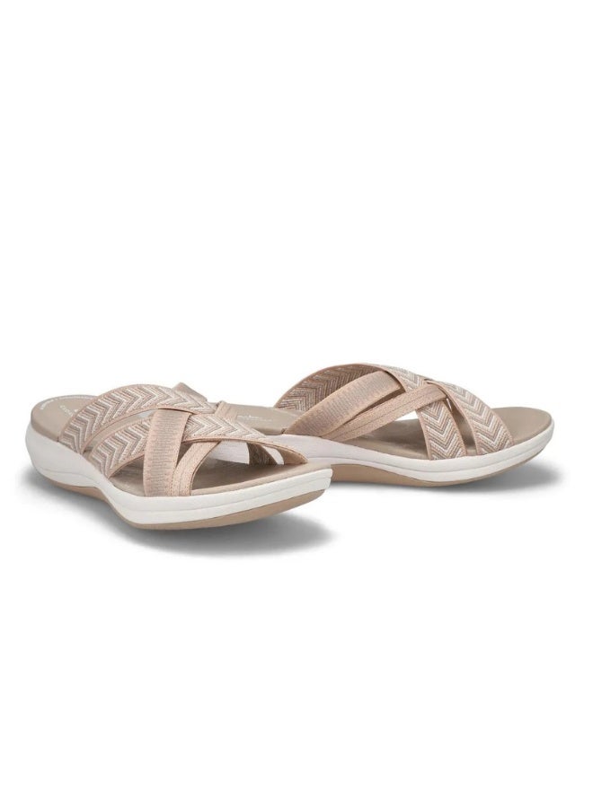 2025 صيف جديد صندل كروشيه بكعب عالٍ بتصميم متقاطع