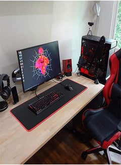 ORiTi Extended Gaming Large Mousepad Non-Slip Rubber, Waterproof Keyboard Pad, Desk Mat for Gamer Mac Notebook, Office Home  - Image 5