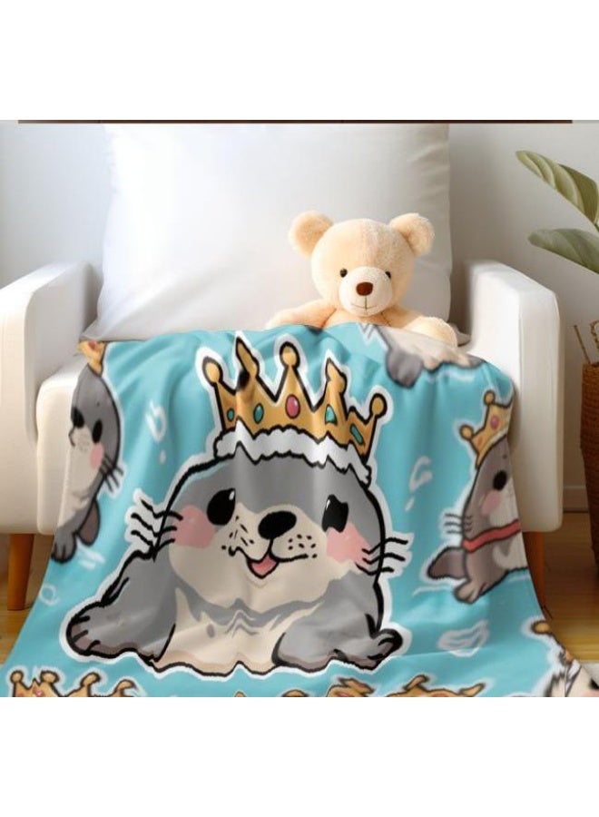 عام بطانية رقيقة من الفانيلا (حرارة ومريحة، ومناسبة للنوم واستخدام اللعبة والغبار والرمل) 150 سم * 200 سم - 470 - Image 1