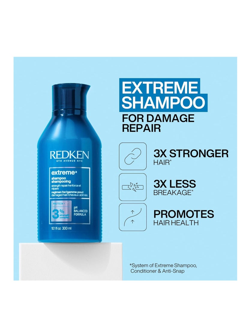 REDKEN - Redken Extreme Shampoo | Prevents Hair Breakage & Repair for Damaged Hair | Strengthen and Fortify Hair | Infused With Proteins | For Weak, Brittle Hair - Image 1
