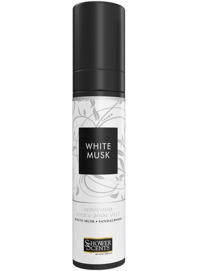 Shower Scents Shower Scents White Musk Perfumed Hair and Body Mist 150ml