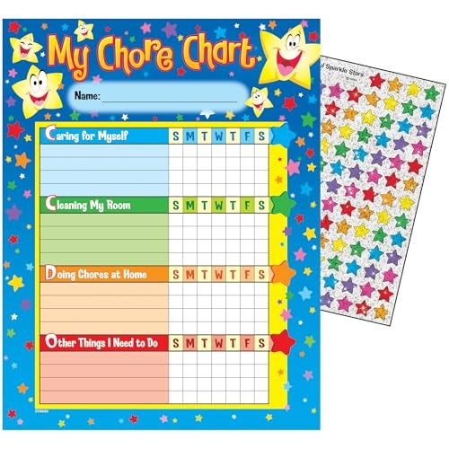 Trend Stars Success Charts (25 Sheets) by TREND Enterprises, Inc. - Help Your Child Establish Good Habits for Home and Study - Image 2