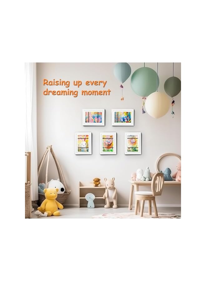 The Bros Kids Art Frame A4 - Front Opening Picture Frame for Home Decor, Artwork Display, Changeable for Children's Projects, Drawings, 3D Art, Crafts - Image 5