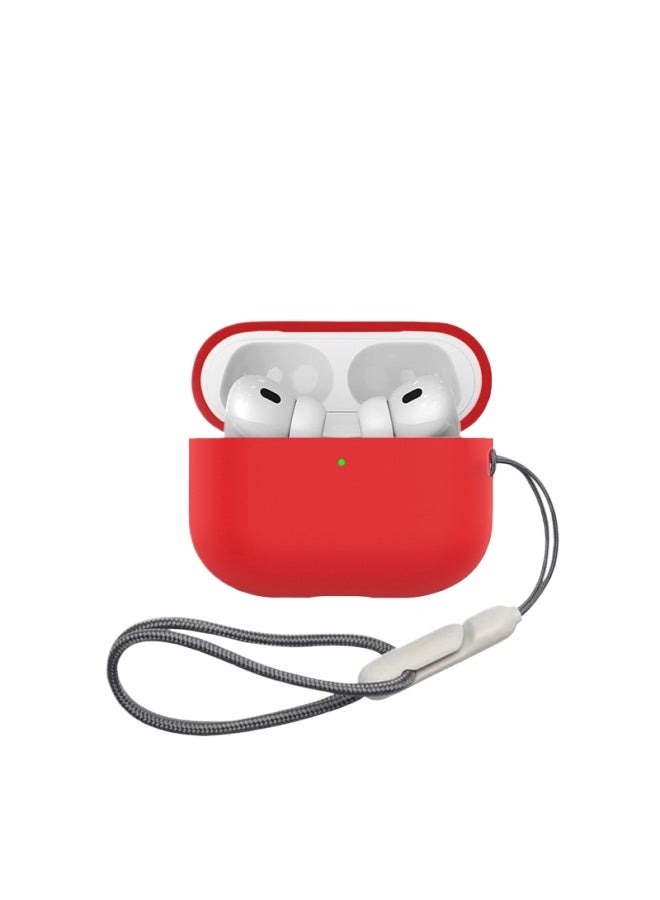 حافظة متوافقة مع AirPods Pro 2 غلاف حماية سيليكون Apple AirPods Pro 2 - Image 1
