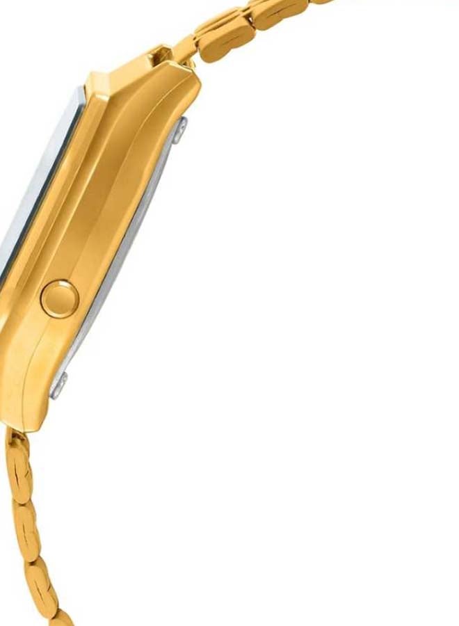 CASIO Women Stainless Steel Digital Wrist Watch LA680WGA-4CDF - 45 mm - Gold - Image 4