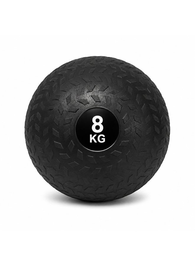 Volcan Fitness Slam Ball 8 KG – Heavy Duty Non-Bounce Exercise Ball for Strength Training & CrossFit - Image 1