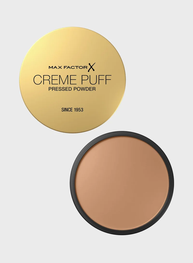 Max Factor Creme Puff Pressed Compact Powder - 042 Deep Beige, 14 g