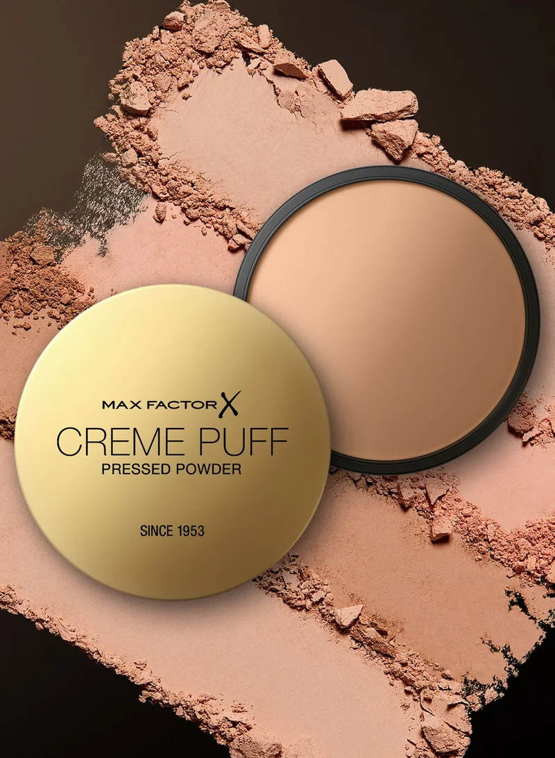 Max Factor Creme Puff Pressed Compact Powder - 042 Deep Beige, 14 g