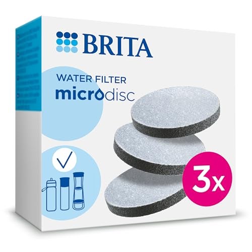 Brita MicroDisc Waterfilter Cartridge 1 Count Pack of 3 White Attachments