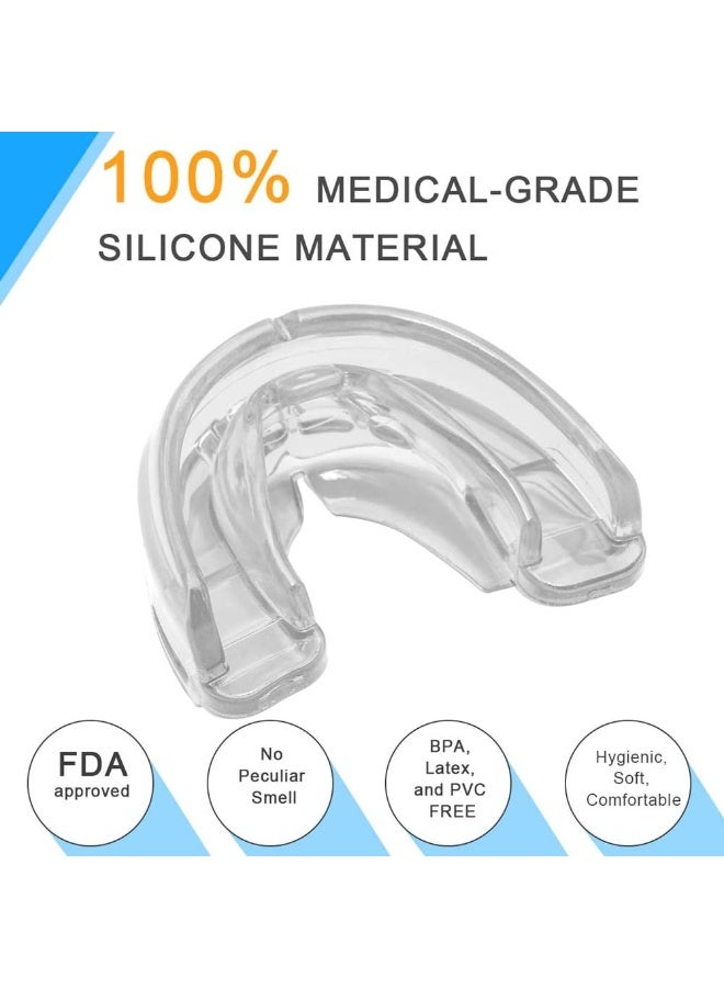 Aston Andia Mouth Guard for Teeth Grinding Soft Braces Teeth Straight Teeth Protector Night Guard for Adults Kids - Image 4