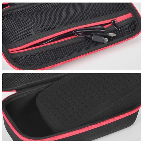 Boobowl Case Compatible with TOPDON TC004/ for HSFTOOLS HF96/ H128 Thermal Camera, Infrared Camera Storage Holder Box with DIY Sponge for USB Cables, Calibration Card and Accessories(Bag Only)-Black - Image 4