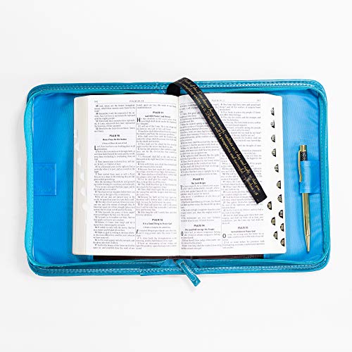 Divinity Boutique Teal Blue Butterfly (XL) Bible Cover - Image 2