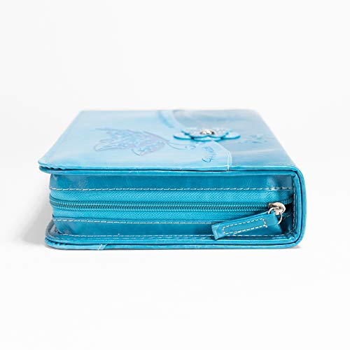 Divinity Boutique Teal Blue Butterfly (XL) Bible Cover - Image 5