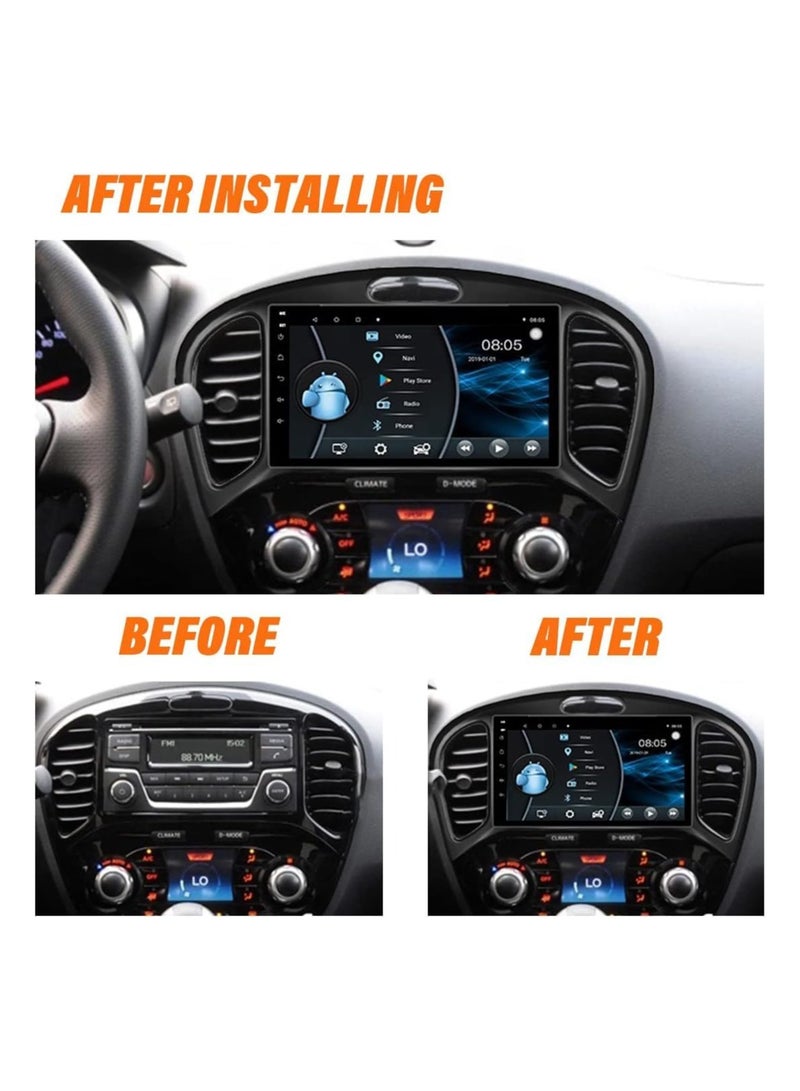 SHEZA STAR Android Car Stereo for Nissan Juke 2010-2014 Infiniti ESQ 2012-2017 2GB RAM 32GB ROM 9 Inch Support Apple Carplay, MirrorLink WiFi BT, DSP IPS Touch Screen with AHD Camera Included - Image 2