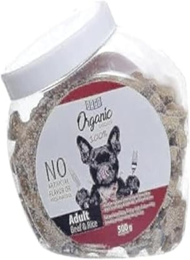 Orgo Organic Biscuits & Crunchy Treats For Dogs 500g)