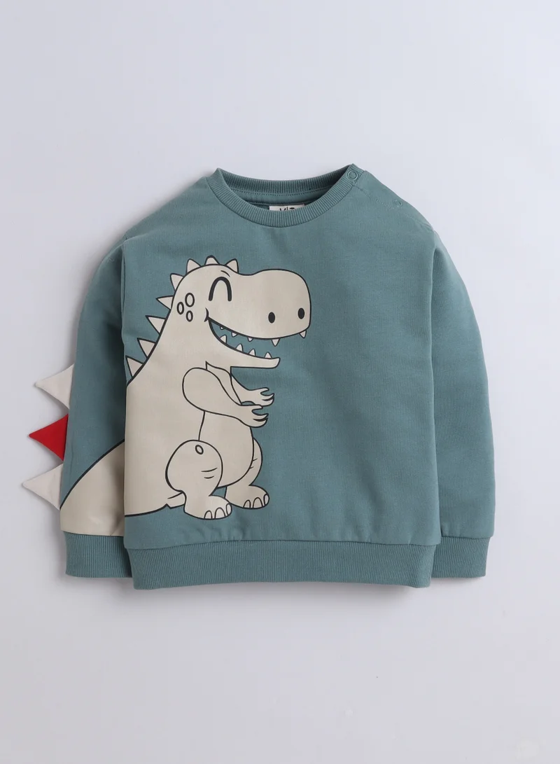 victor and jane Boys 2-Piece Sweatshirt and Jogger Set(6mo - 3Yrs ) Green